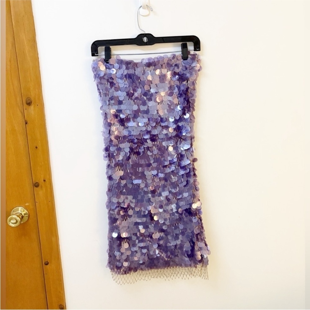Tory Burch Sequin Shell Skirt - Picture 9 of 13